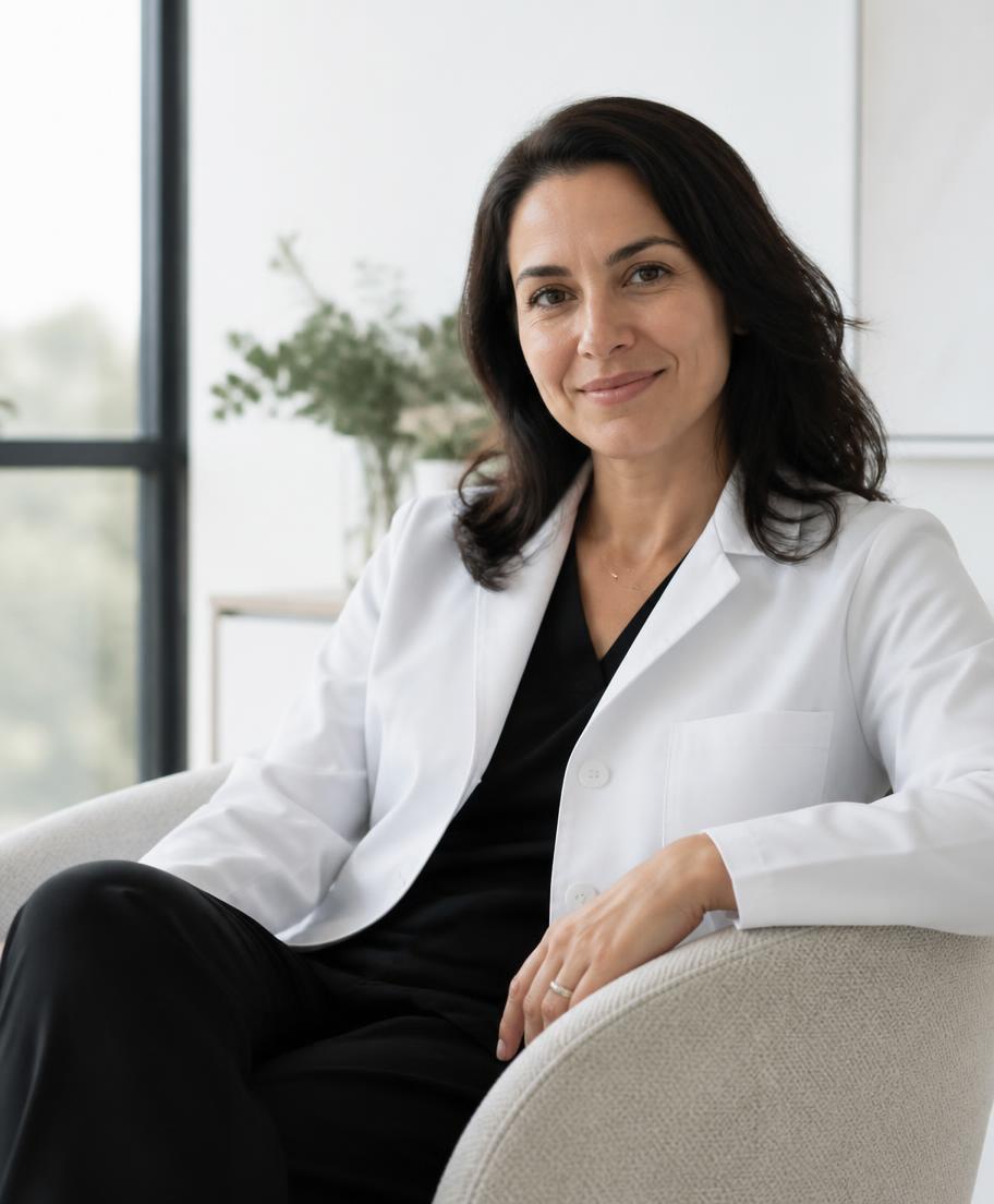 Retrato de Dra. Antonela Palumbo, médico especialista en medicina estética
